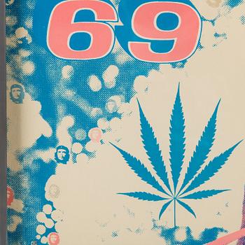 STURE JOHANNESSON, exhibition poster, offset,  1969.