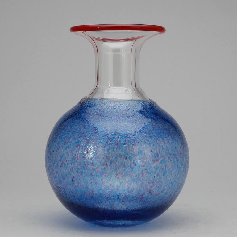 FLASKA, glas, Bertil Vallien, Kosta Boda.