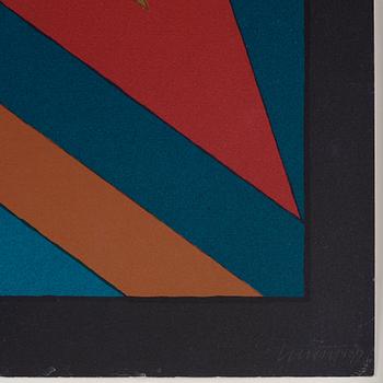 Sol LeWitt, "Five Pointed Star with Color Bands".