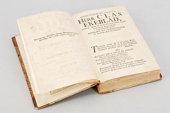 CARL VON LINNÉ (1707-1778), Carl Linnaei..Skånska resa på höga öfverhetens befallning förrättad år 1749..., Stockholm 1751.