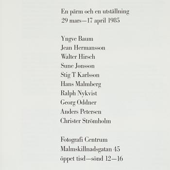 Fotografi Centrum, "Jubileumspärm", Stockholm, 1985.