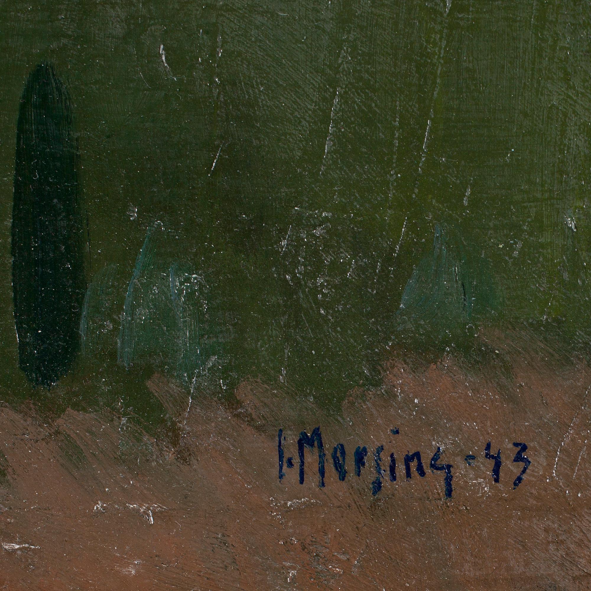 IVAR MORSING, olja på duk, sign o dat -43.