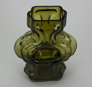 VAS, glas, "Emma" 1310, sign. Helena Tynell Riihimäen Lasi Oy, Atelier. Finland 1900-talets senare hälft.