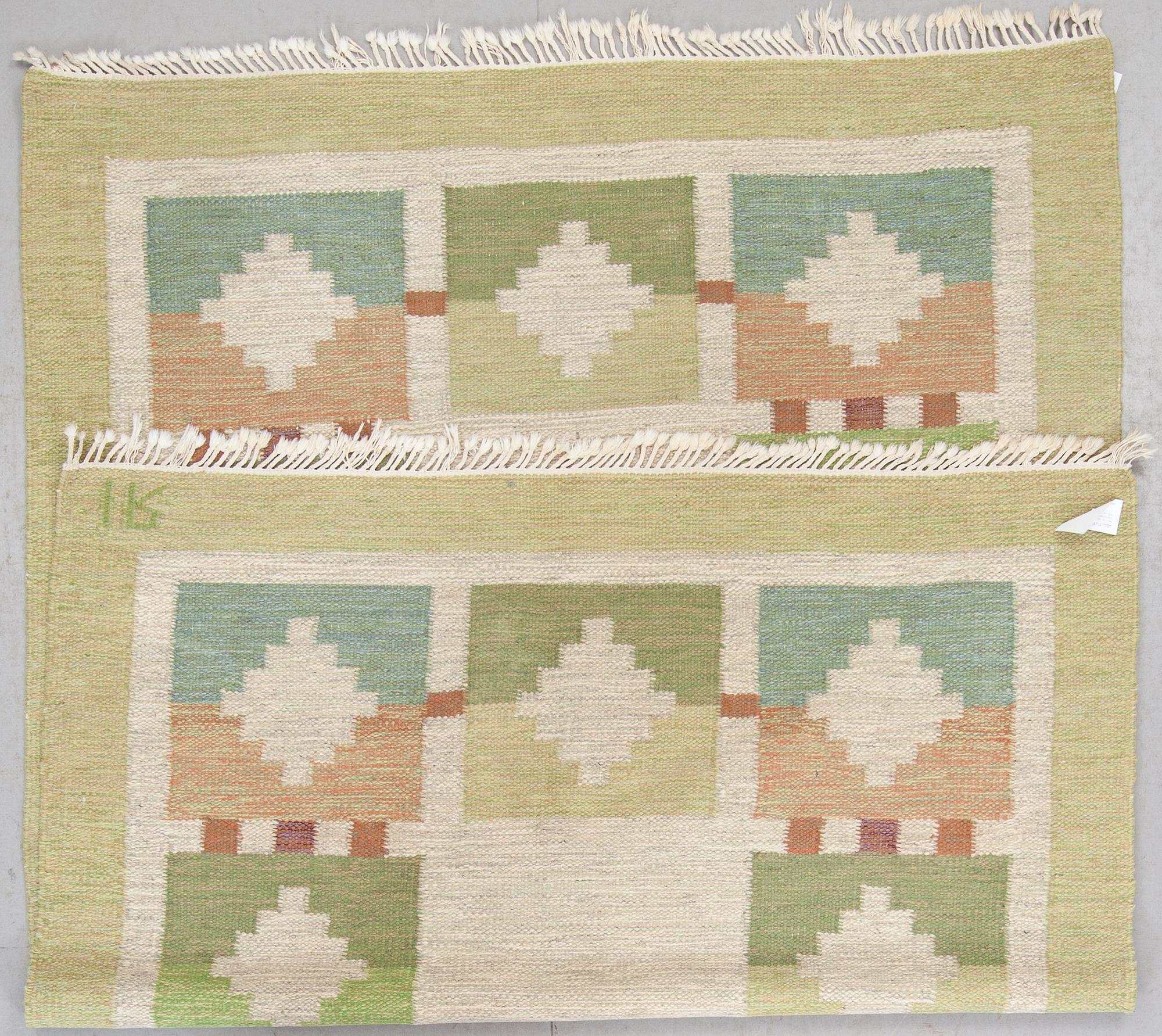 MATTA, rölakan, signerad IR (Ida Rydelius), 1900-talets mitt, ca 219x169.