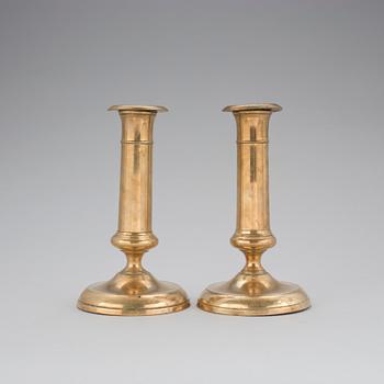 LJUSSTAKAR, ett par, 1800-talets mitt.