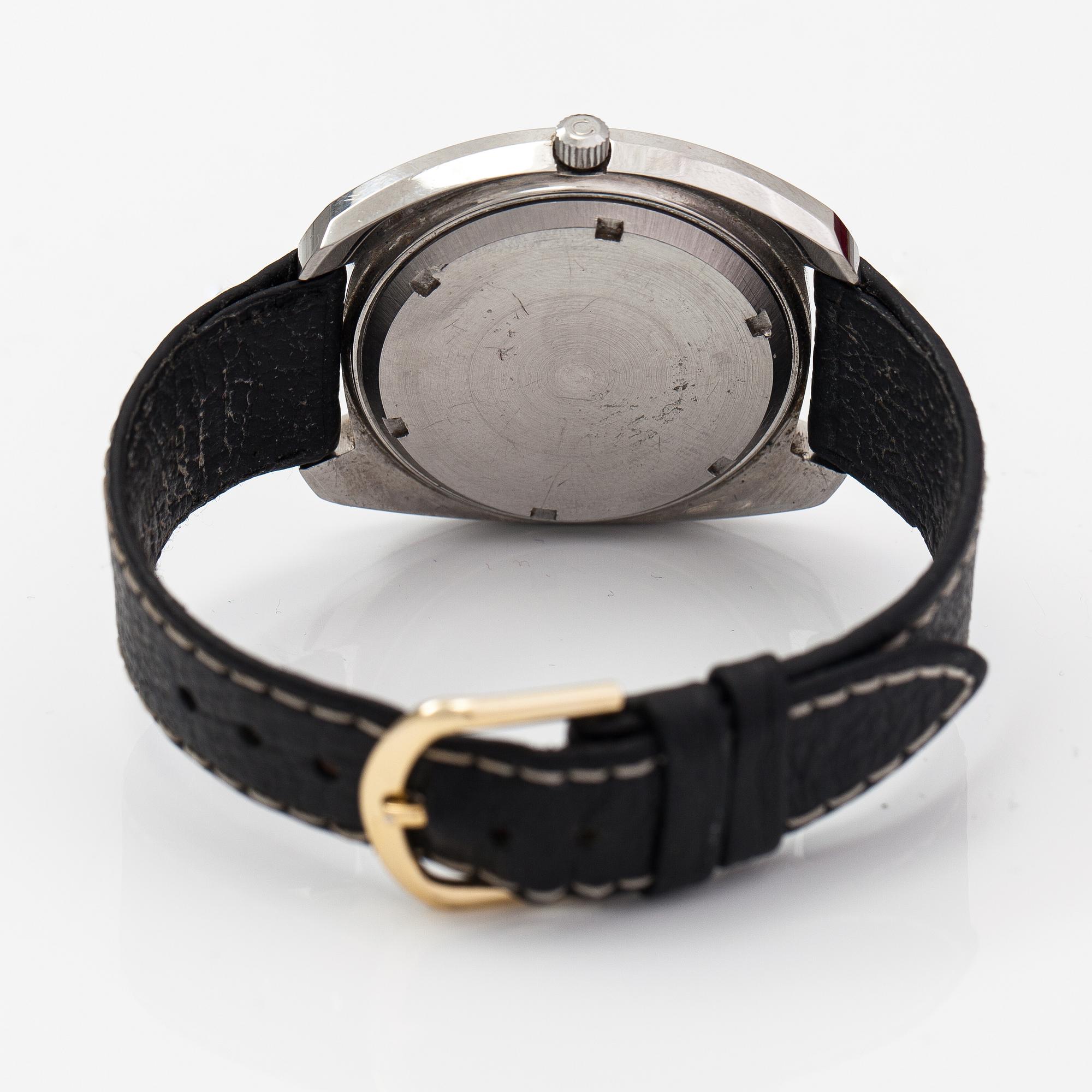 Omega, Electronic, 300 Hz, armbadnsur, 38 mm.