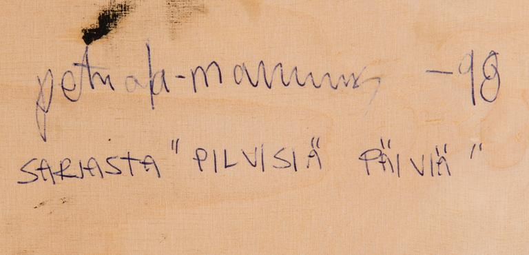 PETRI ALA-MAUNUS, oil on canvas, laid on board, signed and dated -98.