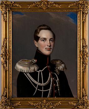 OKÄND KONSTNÄR, 1840-TAL, Tsar Alexander II som ung.