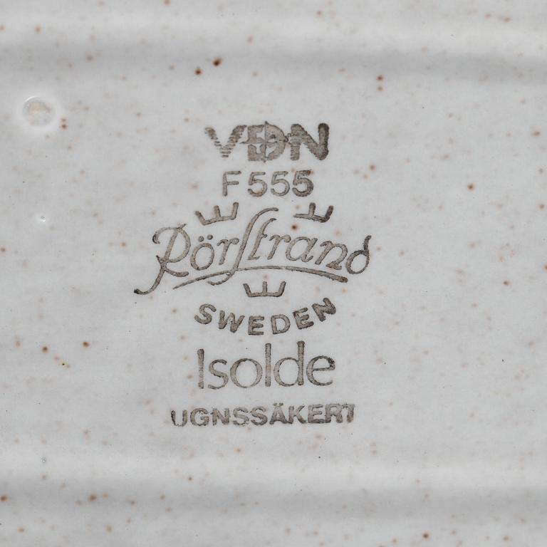 MATSERVIS, 59 delar stengods, Jackie (Jacqueline) Lynd, Rörstrand, 1900-talets andra hälft.