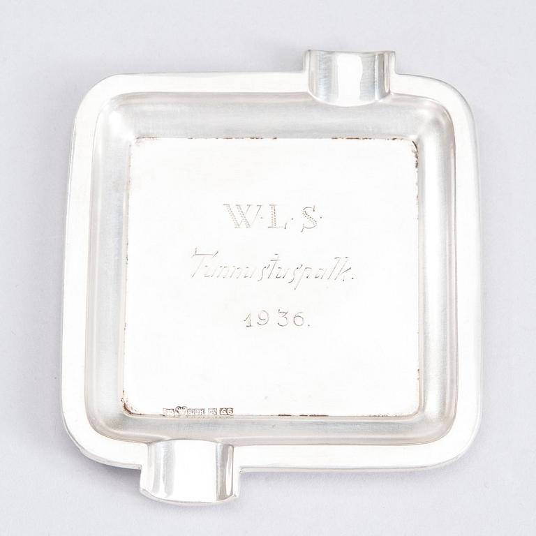 ASKKOPPAR, 13 st, silver, Auran Kultaseppä 1930-50-tal. Vikt tot. 326 g.