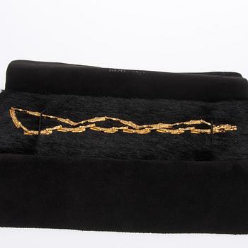 BJÖRN WECKSTRÖM, COLLIER, Tundra, 14K guld, Lapponia 1973.