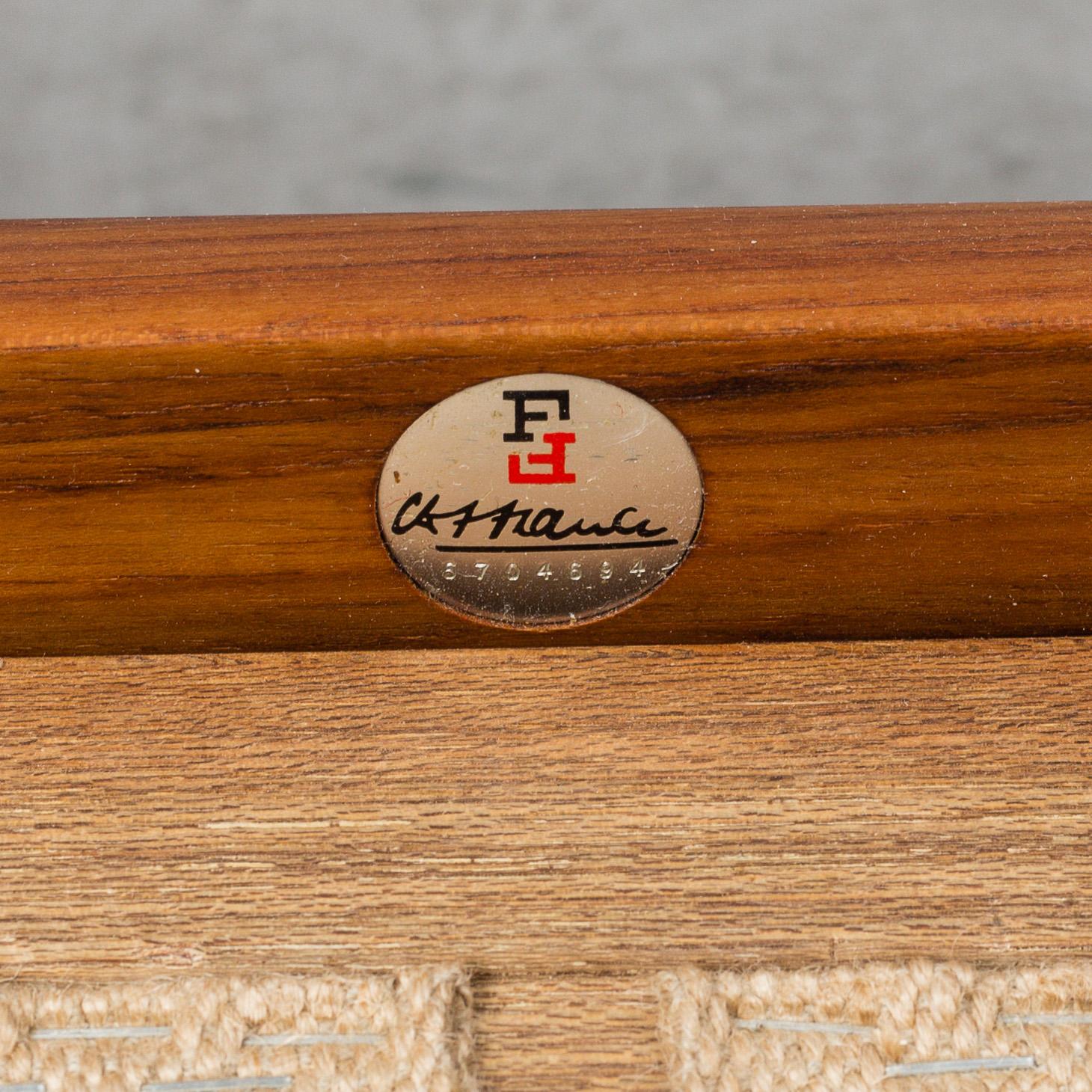 A teak sofa by Grete Jalk for France & Son, designed 1963.