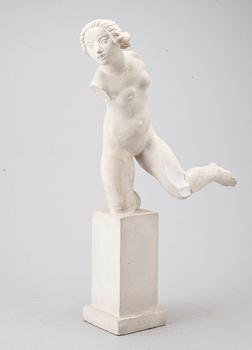 CARL MILLES, Skulptur, gips. Signerad.