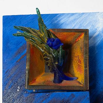 Kjell Engman, a glass sculpture, Kosta Boda.