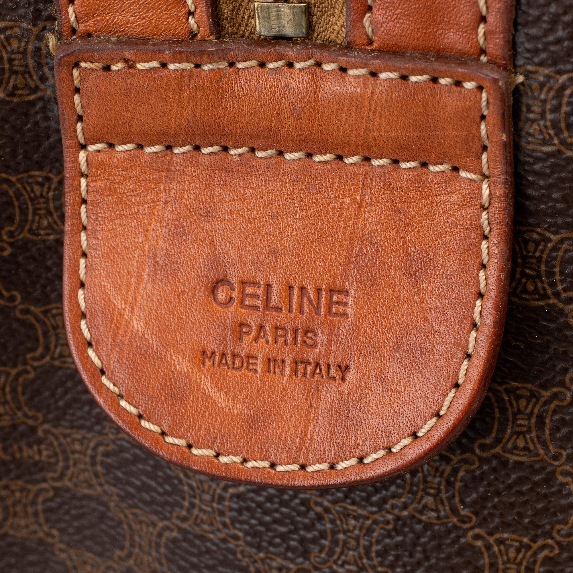 CÉLINE, a 'Macadam Duffle' bag.
