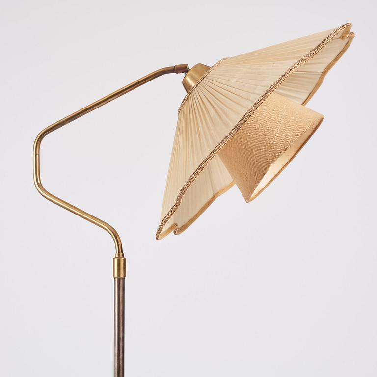 Bertil Brisborg, Floor lamp, model "30631", Nordiska Kompaniet, 1940s.