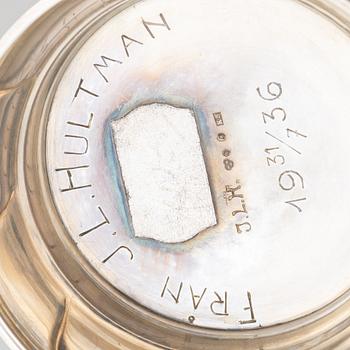 A Swedish silver beaker, mark of JL Hultman, Stockholm 1936.