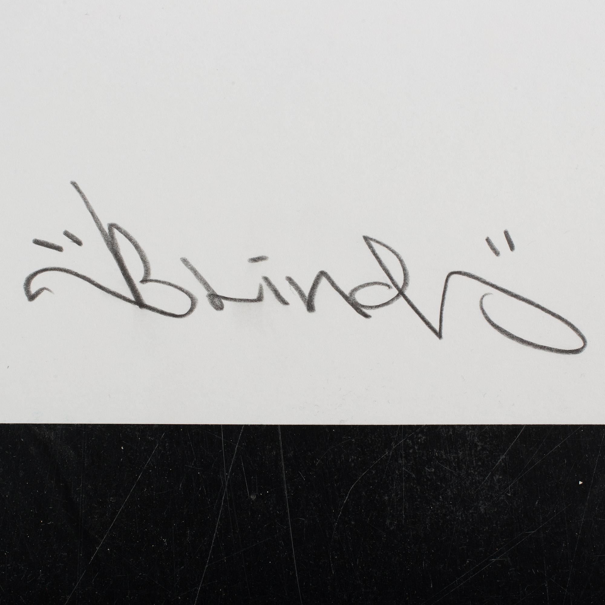 AKAY, BATES, REASON, BLIND and ceveral other scandinavian graffiti legends, eight screen prints, signed and dated -97.