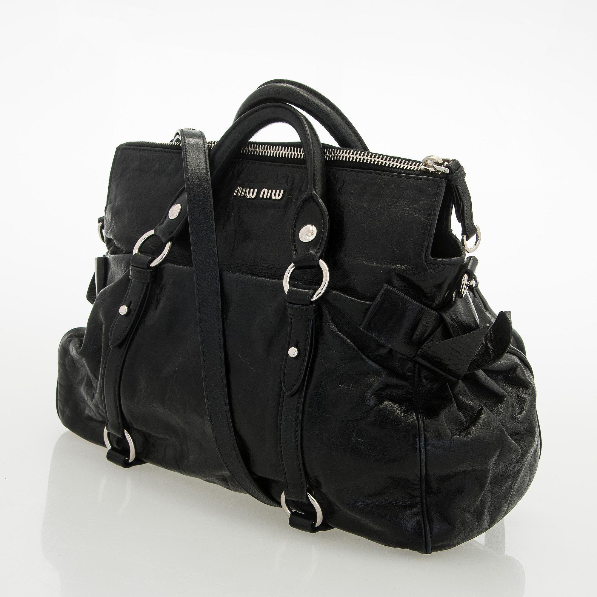 Miu Miu, A 'Bow Satchel' bag.