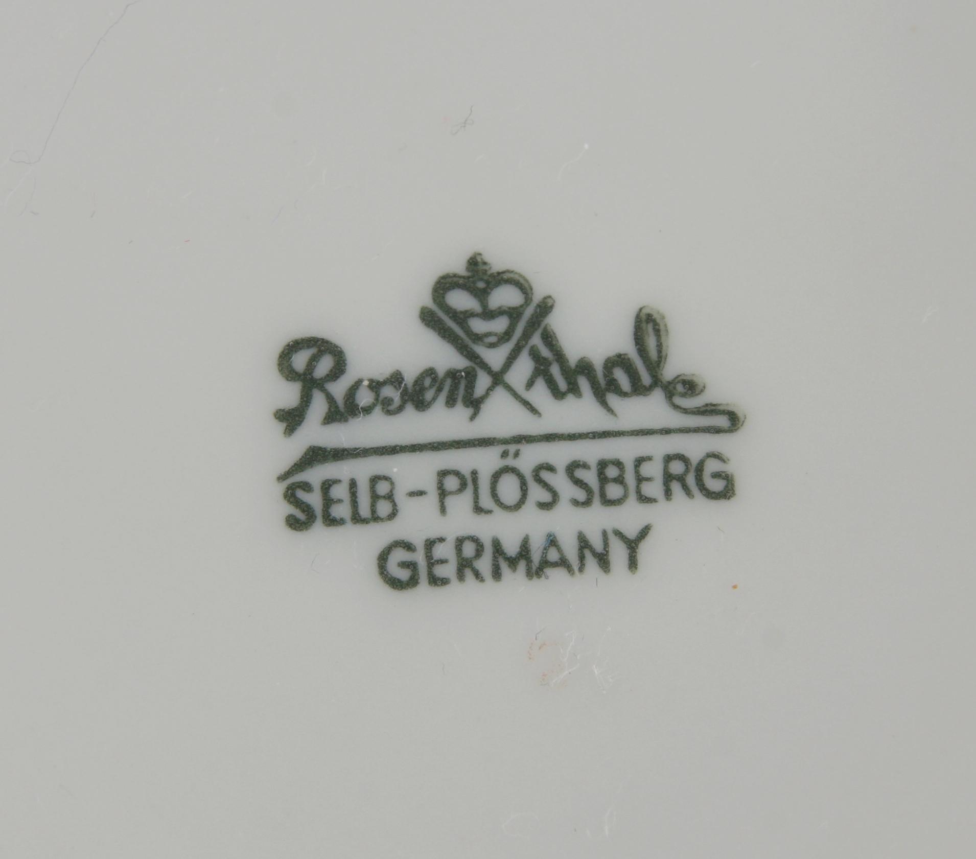 LOCKURNA, porslin. Rosenthal.