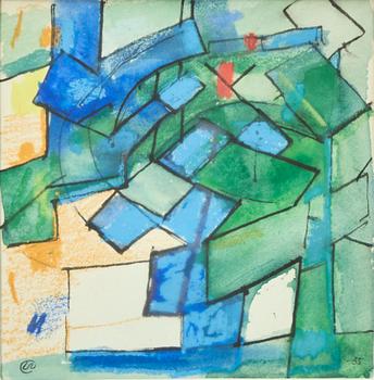 Lennart Rodhe, Geometric composition.