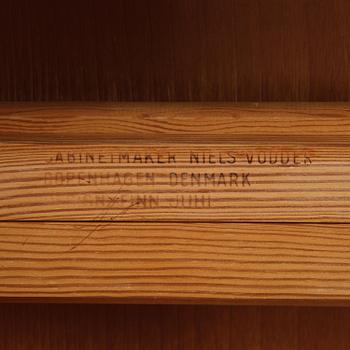 Finn Juhl, a teak dining table, Niels Vodder, Denmark, 1960s.