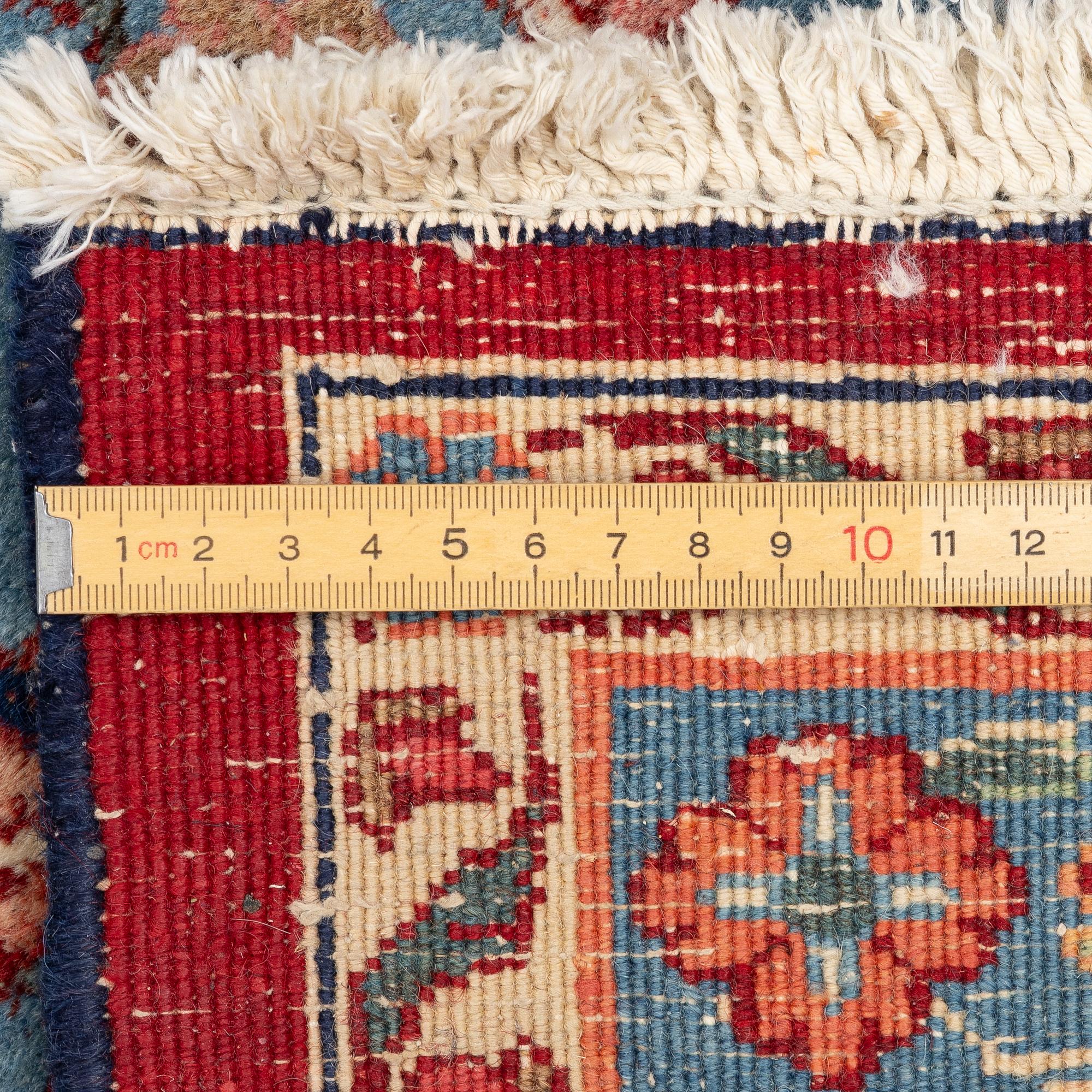 Rug, Meshed, Old, approx. 270 x 202 cm.