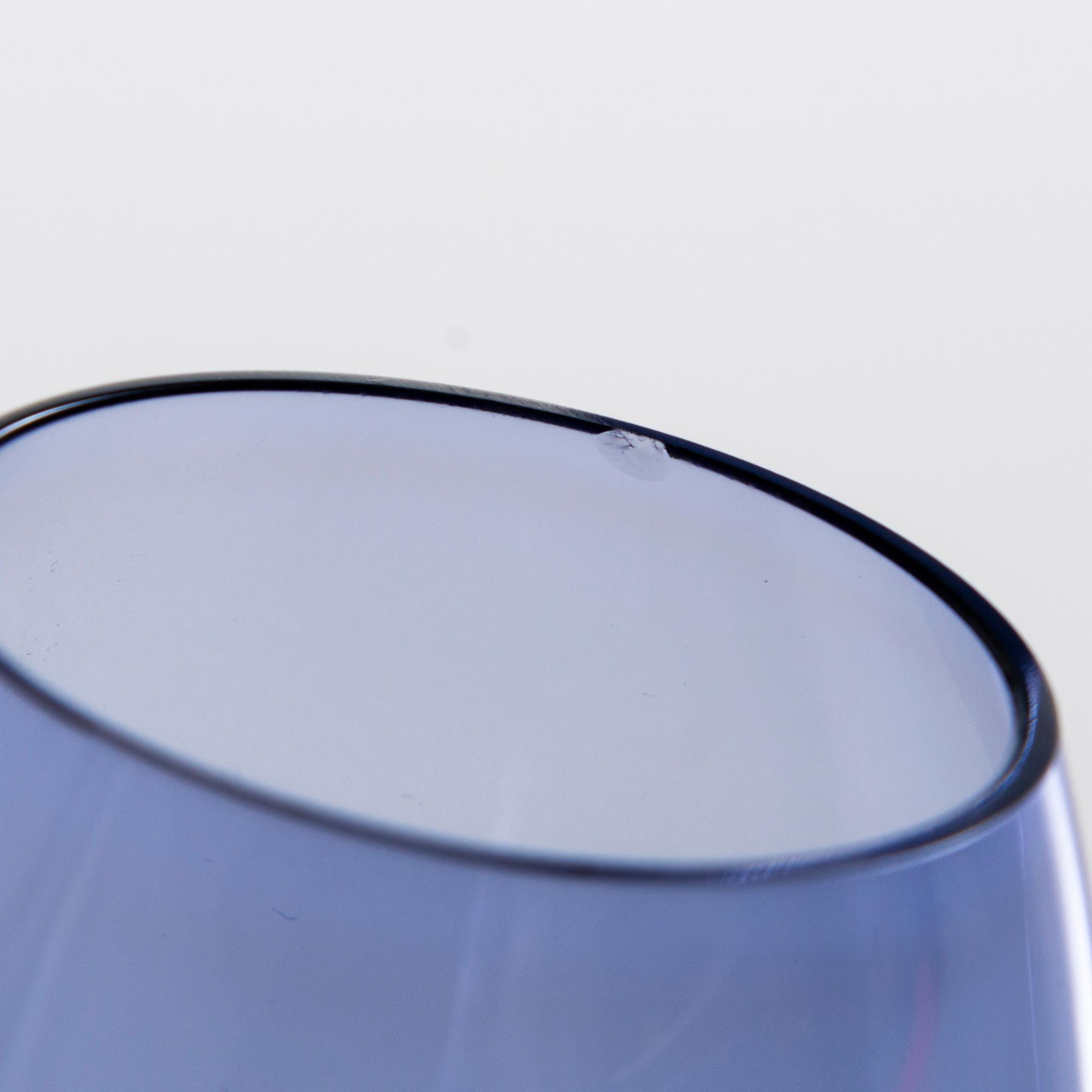 HELENA TYNELL, karahveja, 2 kpl ja juomalaseja, 6 kpl, "Pingviini", Riihimäen Lasi Oy. Tuotannossa 1964-1965.