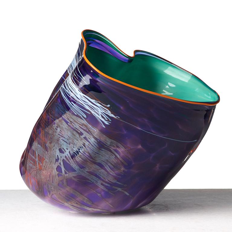 Dale Patrick Chihuly, a glass sculpture, Seattle, USA 1989.