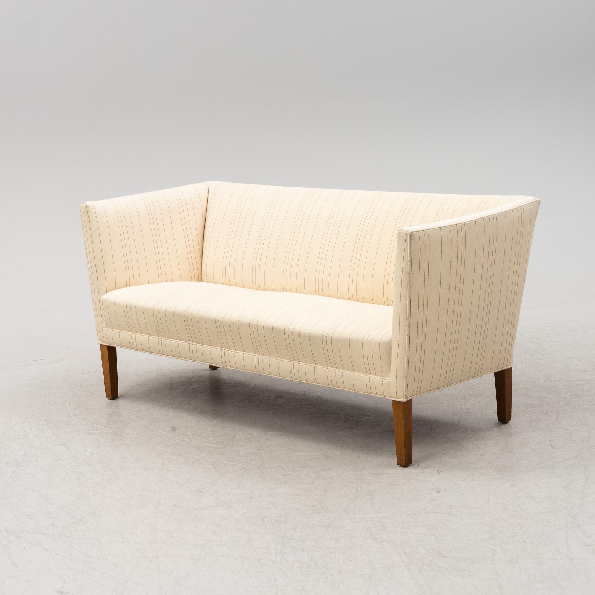Grete Jalk, a model "JH 180" sofa, Johannes Hansen, Denmark.