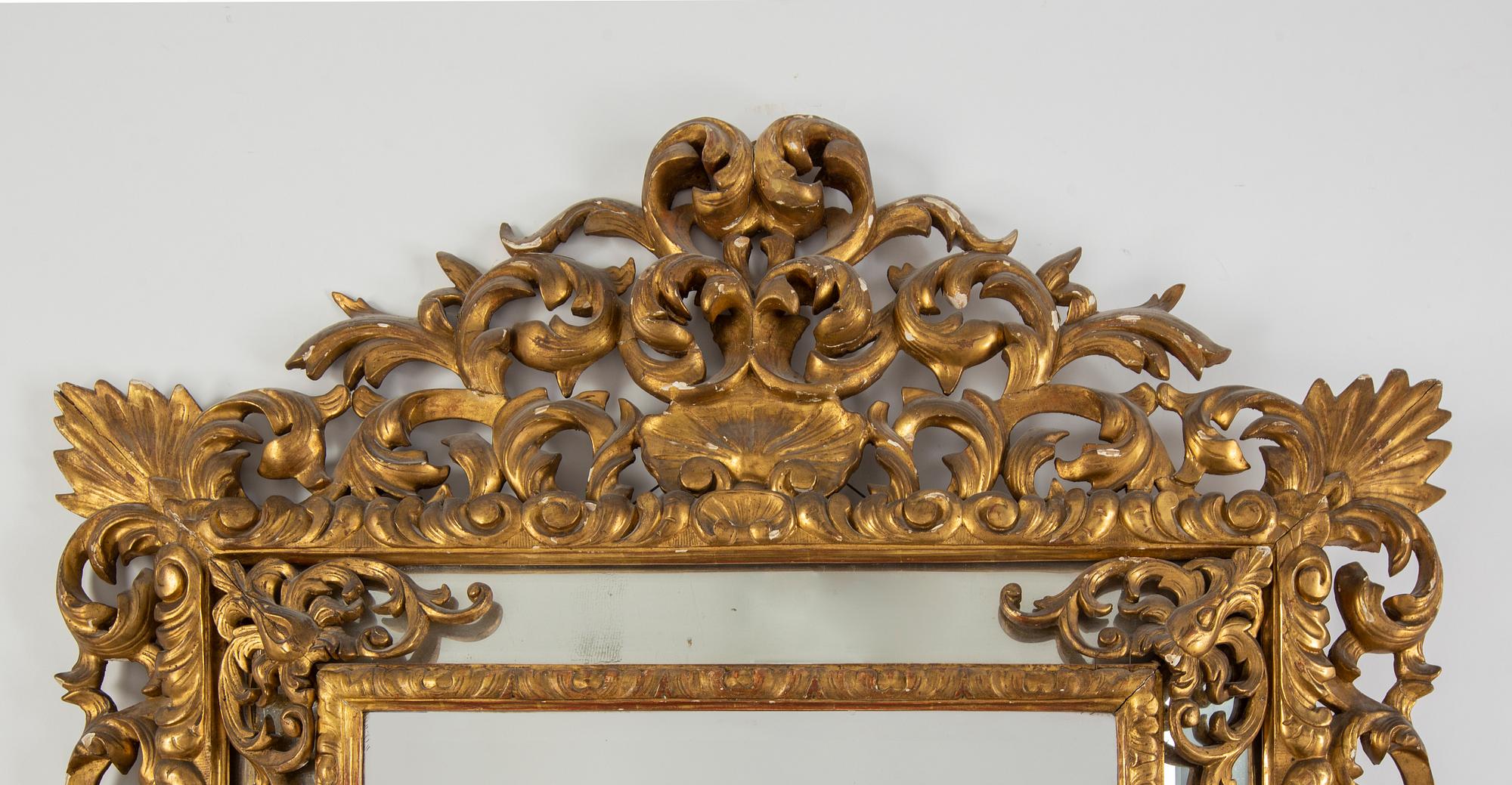 SPEGEL, barockstil, Italien, sekelskifte 1900.