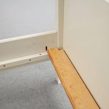 A 'Skattmansö' four poster bed, Ikea, 1990's.