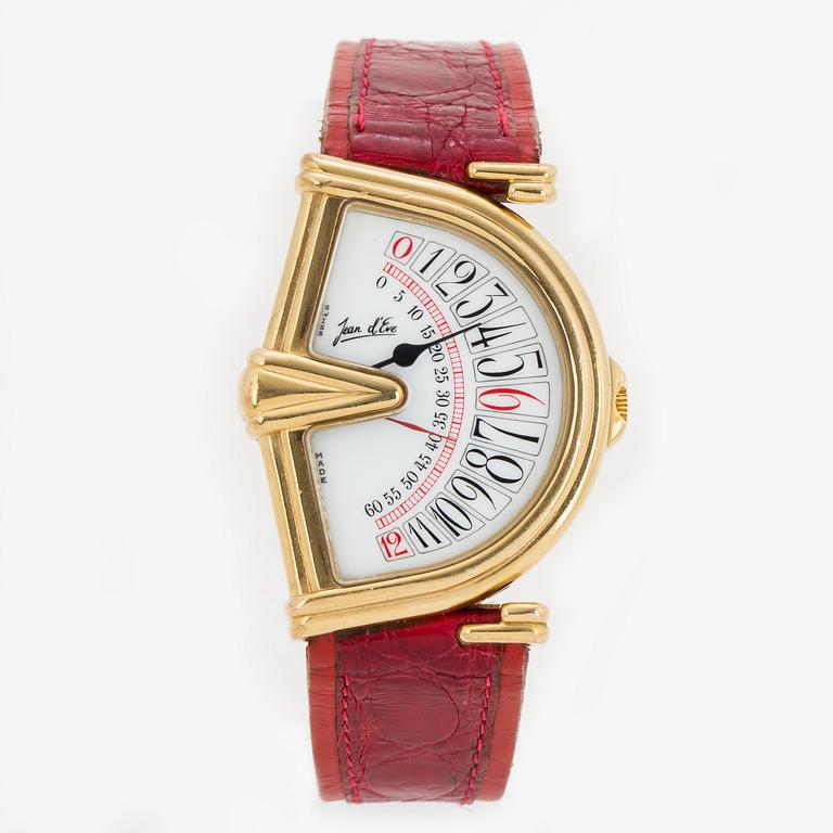 JEAN D'EVE, Sectora, armbandsur, 31 x 40 mm.