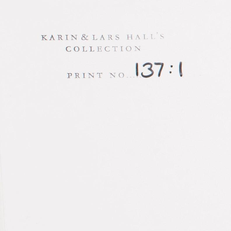 NATASJA JOVIC, Silvergelatinfotografi, sign o dat -96 a tergo.