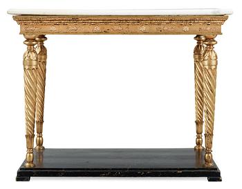 423. A late Gustavian early 19th Century console table.