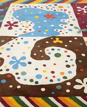 Josef Frank, A CARPET, "Matta nr II", handtufted, ca 248 x 172 cm, designed by Josef Frank for Svenskt Tenn around 1940.