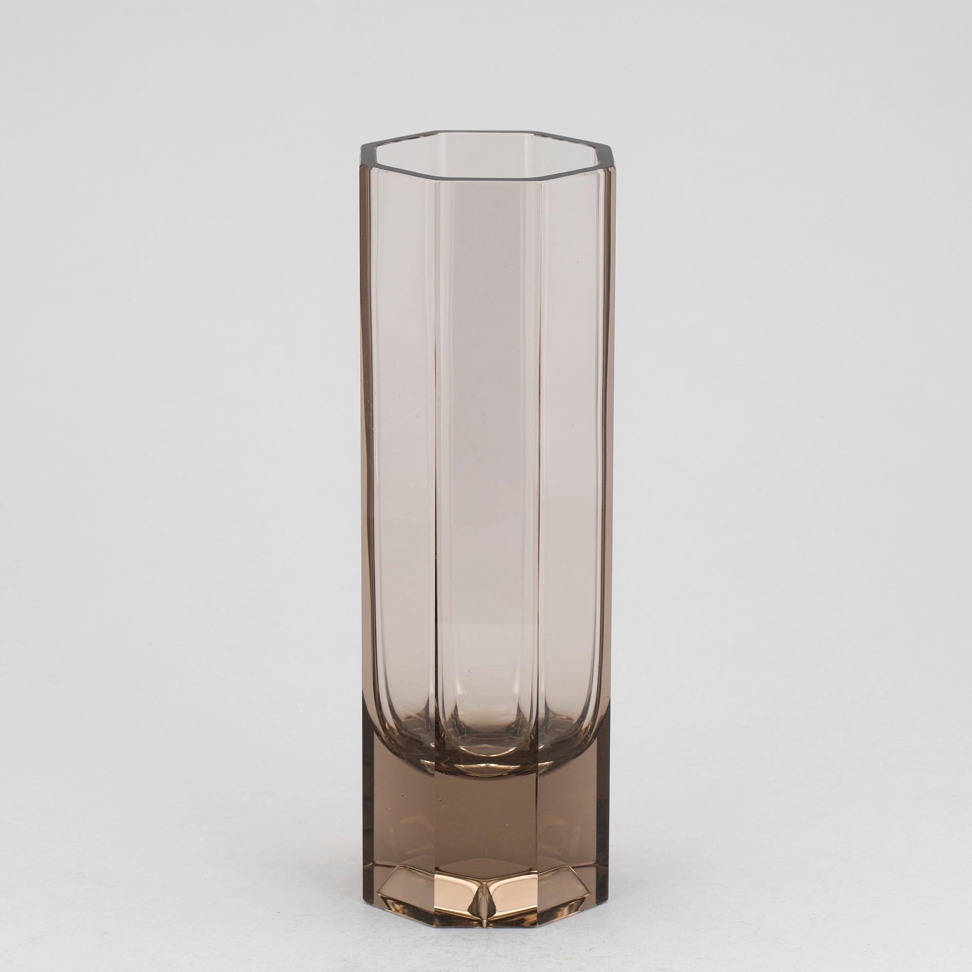 KAJ FRANCK, VAS, glas, signerad Nuutajärvi Notsjö.