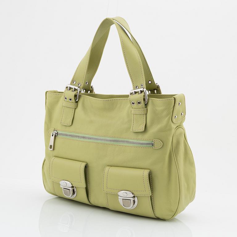 Marc Jacobs, a green leather 'Cammie' handbag.