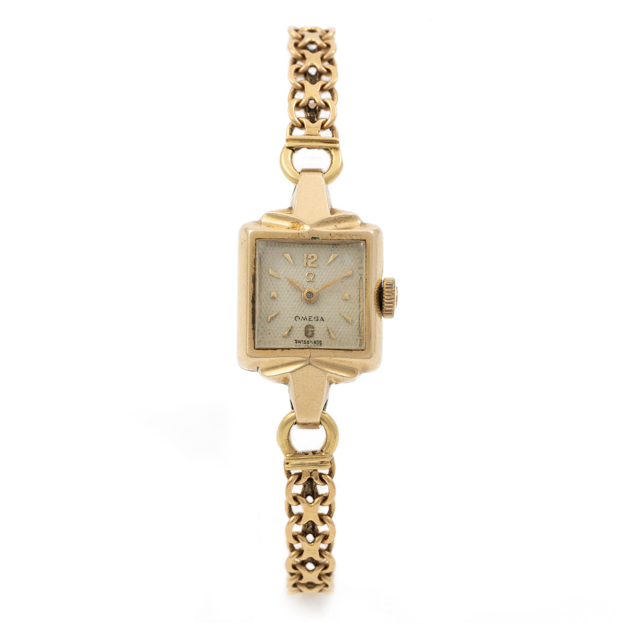 Omega, wristwatch, 15.5 mm.