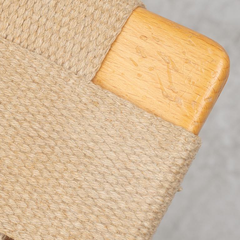 Bruno Mathsson, an armchair, "Eva", Dux, second half of the 20th century.