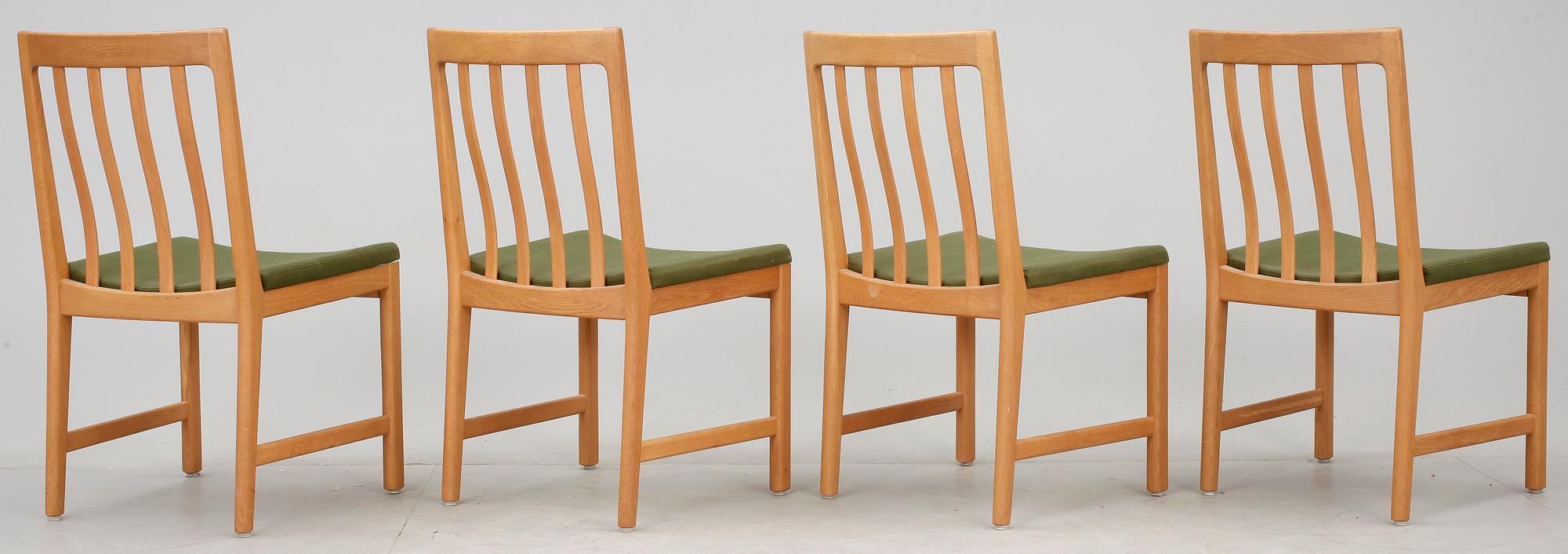 MATMÖBEL, 5 delar samt 2 iläggsskivor, Karl-Erik Ekselius, 1900-talets mitt.