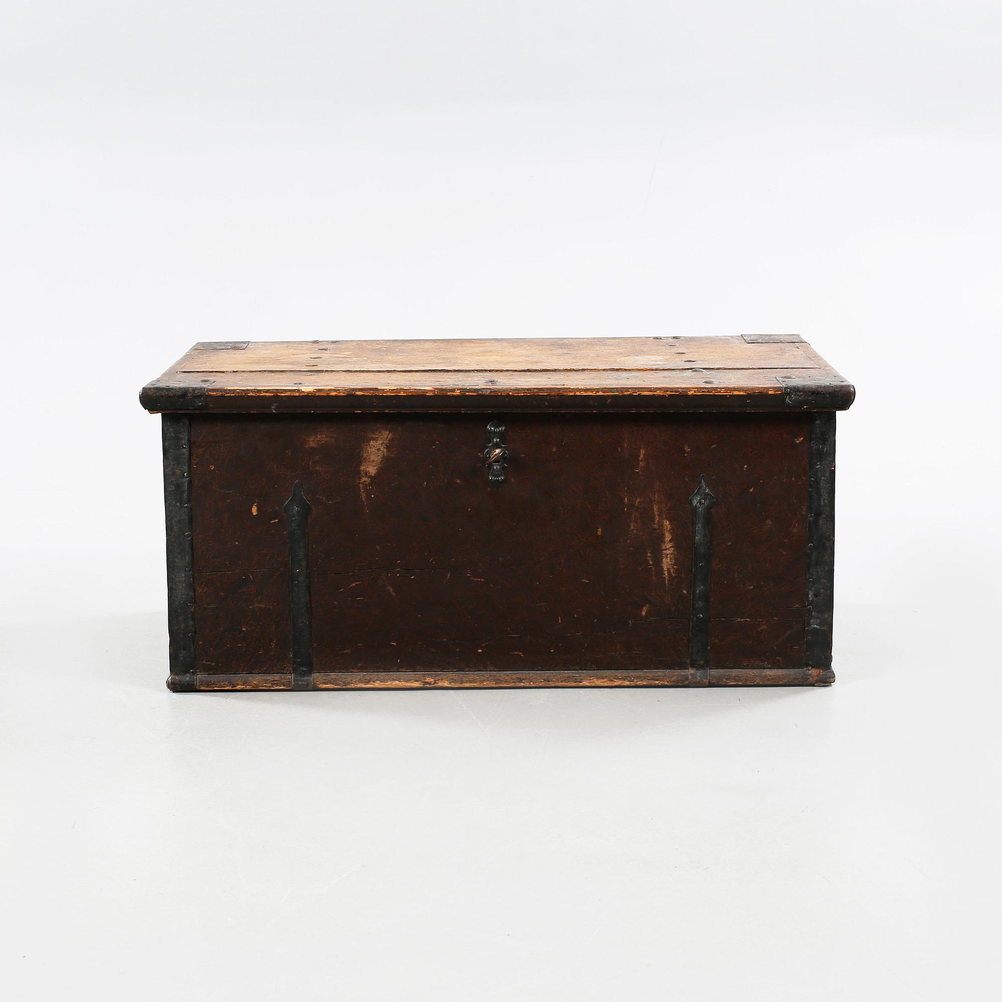 An 18th century chest.