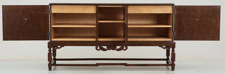 SIDEBOARD, Art Deco, 1930/40-tal.