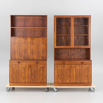 Bertil Fridhagen, bokhylla, 4 delar , Bodafors 1960-tal.