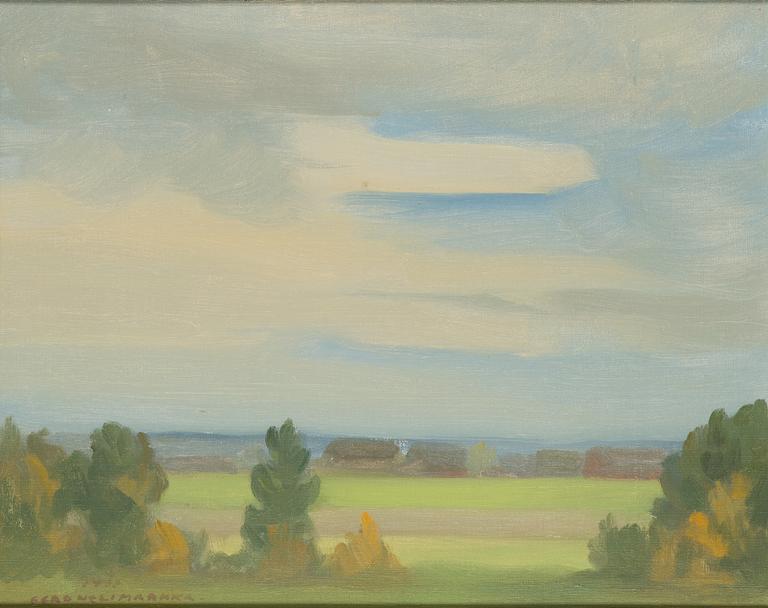 Eero Nelimarkka, oil on canvas, signed and dated 1935.