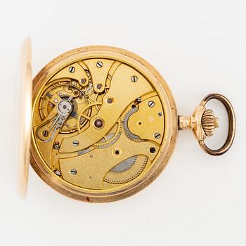 Pocket watch, hunter, 52 mm.