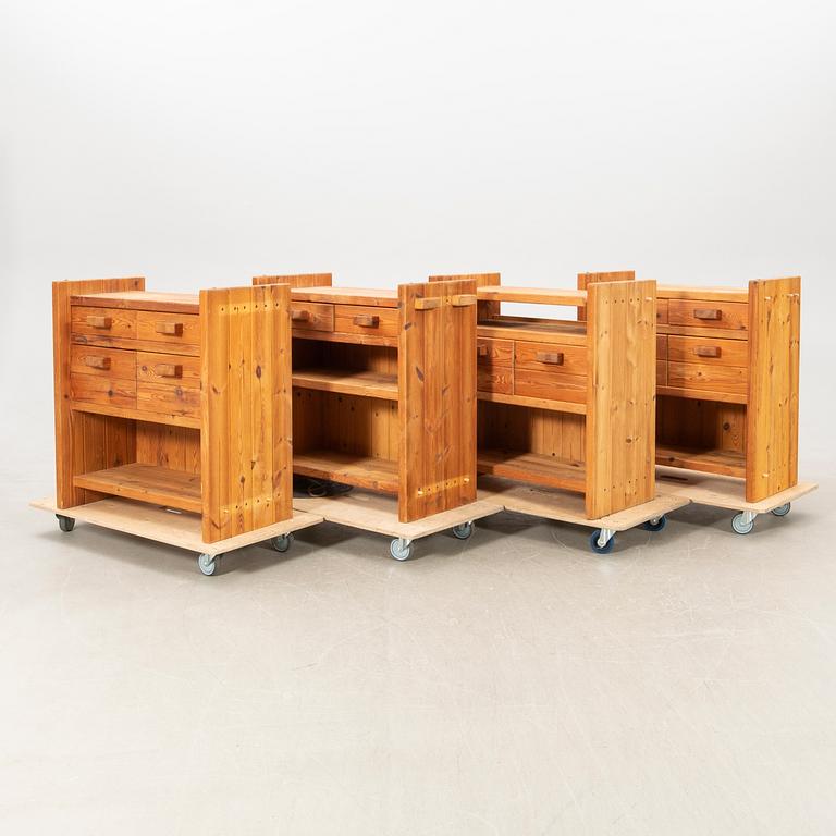 Hans Frydendal, Shelves 4 dlr "Christian IV" for IDE Furniture Denmark 1970s.