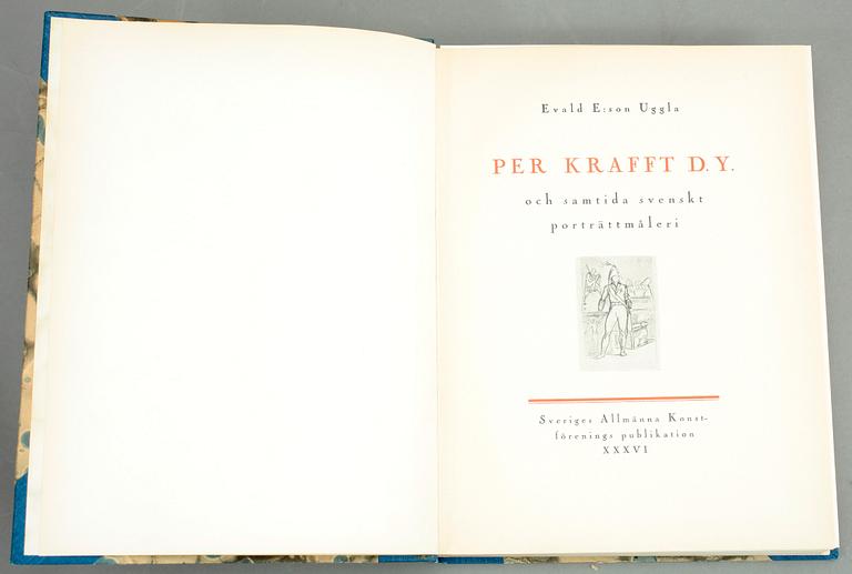 BÖCKER, 59 stycken, främst Sveriges Allmänna Konstförenings publikation.