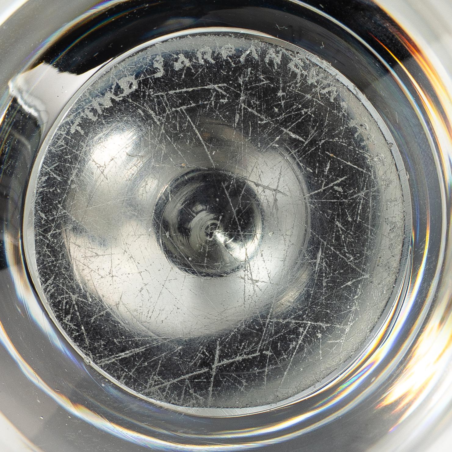 Timo Sarpaneva, an 'Orchid' sculpture/vase, Iittala, Finland, 1955.