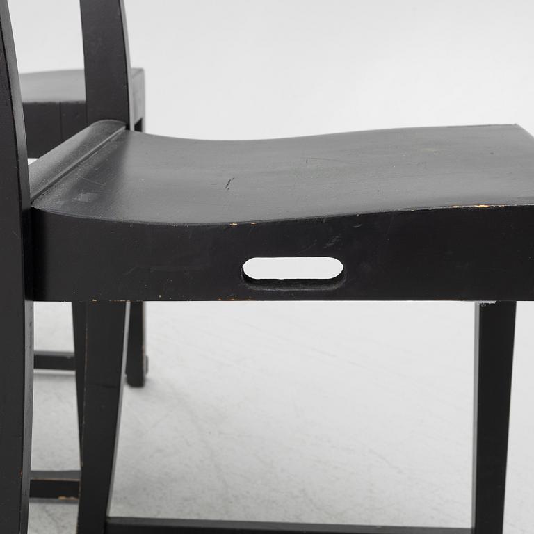 Sven Markelius, "The Orchestra Chair" 10 pcs, mid-20th century.